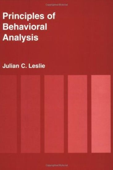Principles of Behavioural Analysis