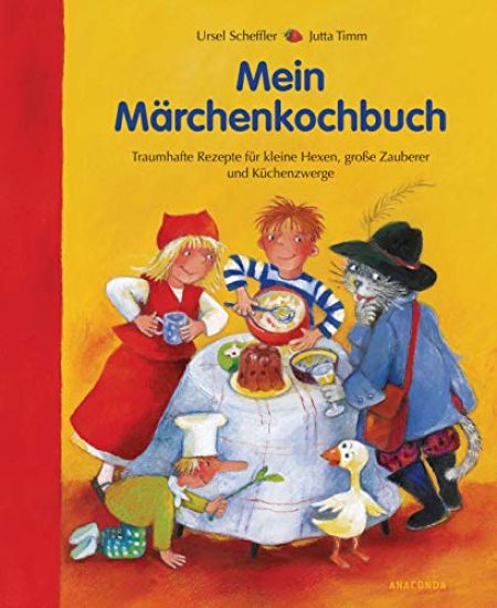 Mein Märchenkochbuch – Ursel Scheffler, kirjan kansikuva