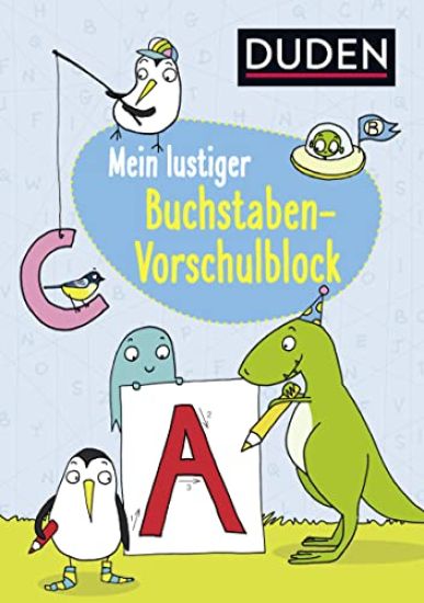 Mein lustiger Buchstaben-Vorschulblock
