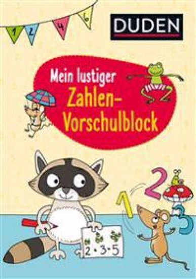 Mein lustiger Zahlen-Vorschulblock
