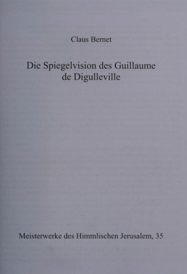 Die Spiegelvision des Guillaume de Déguileville