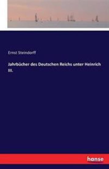 Jahrbücher des Deutschen Reichs unter Heinrich III.