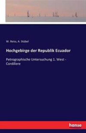 Hochgebirge der Republik Ecuador