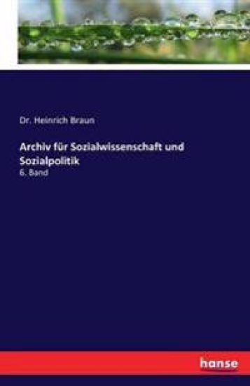 Archiv für Sozialwissenschaft und Sozialpolitik