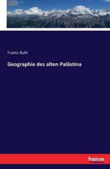 Geographie des alten Palästina