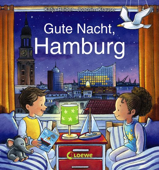 Gute Nacht, Hamburg – Katja Reider, kirjan kansikuva