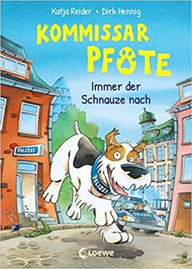 Kommissar Pfote (Band 1) - Immer der Schnauze nach – Katja Reider, kirjan kansikuva