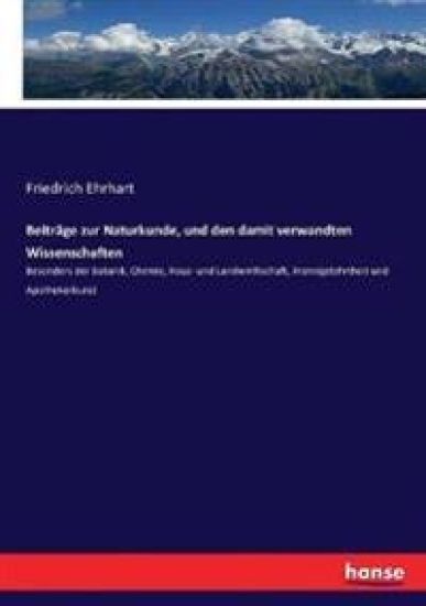 Beiträge zur Naturkunde, und den damit verwandten Wissenschaften