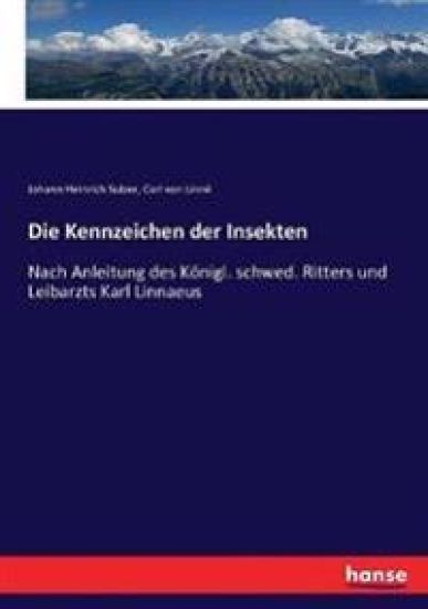Die Kennzeichen der Insekten – Carl Von Linné, kirjan kansikuva