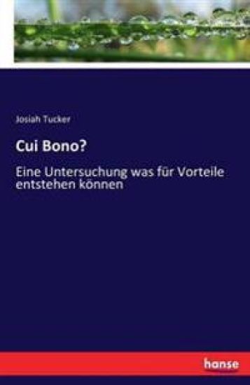 Cui Bono?