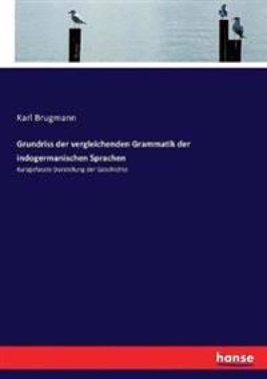 Grundriss der vergleichenden Grammatik der indogermanischen Sprachen – Karl Brugmann, kirjan kansikuva