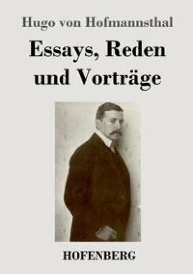 Essays, Reden und Vorträge – Hugo Von Hofmannsthal, kirjan kansikuva