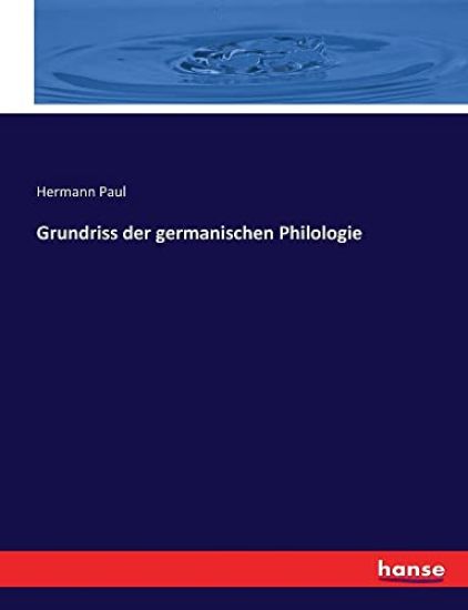 Grundriss der germanischen Philologie