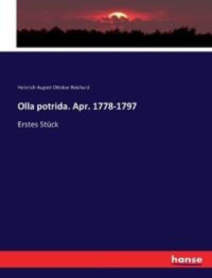 Olla potrida. Apr. 1778-1797