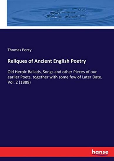 Reliques of Ancient English Poetry