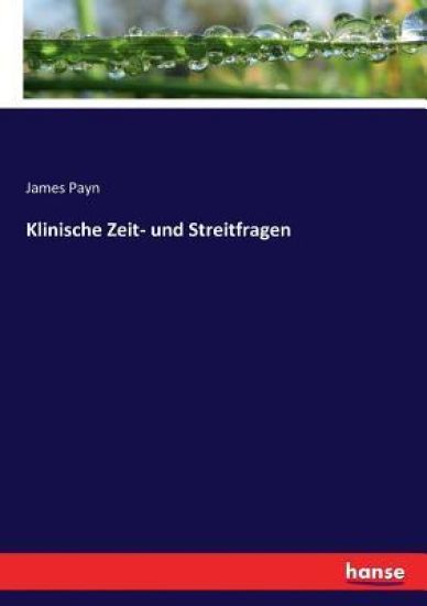 Klinische Zeit- und Streitfragen
