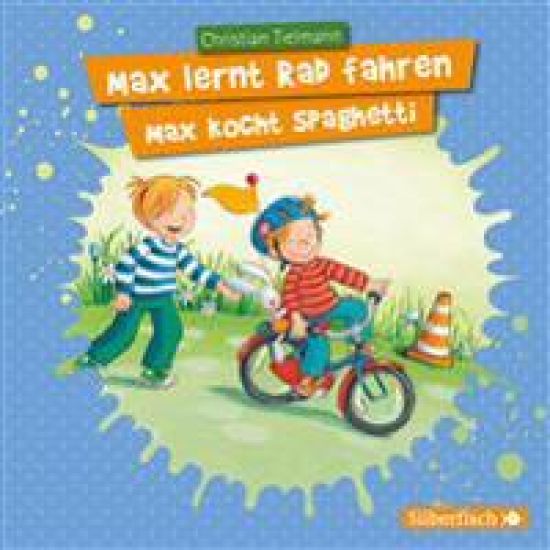 Mein Freund Max 7: Max lernt Rad fahren/Max kocht Spaghetti – Christian Tielmann, kirjan kansikuva