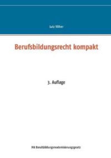 Berufsbildungsrecht kompakt