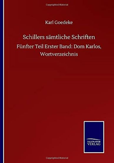 Schillers sämtliche Schriften