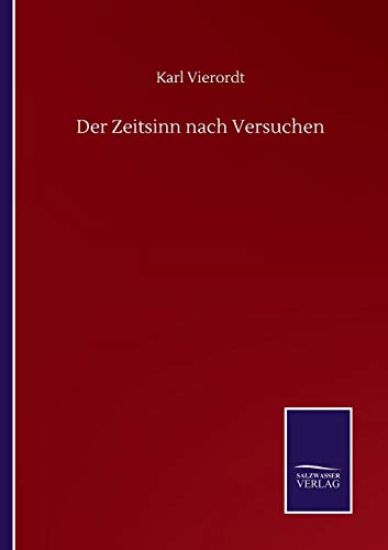 Der Zeitsinn nach Versuchen