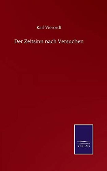Der Zeitsinn nach Versuchen