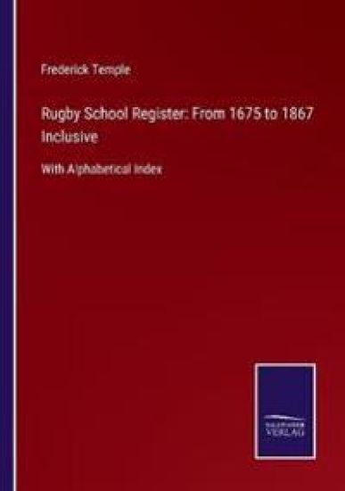 Rugby School Register