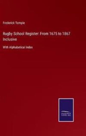 Rugby School Register