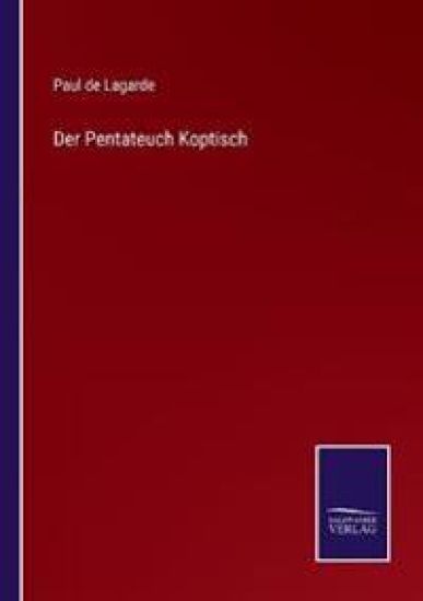 Der Pentateuch Koptisch