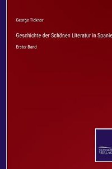 Geschichte der Schönen Literatur in Spanien