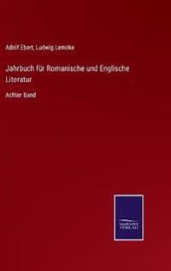 Jahrbuch für Romanische und Englische Literatur