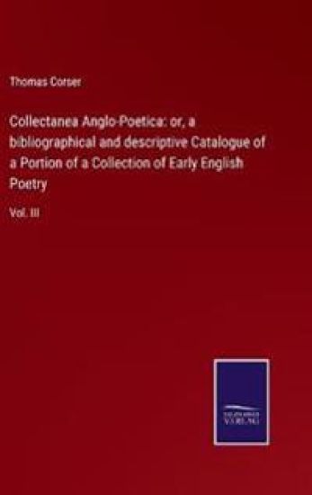 Collectanea Anglo-Poetica