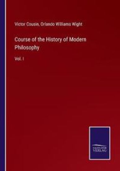 Course of the History of Modern Philosophy