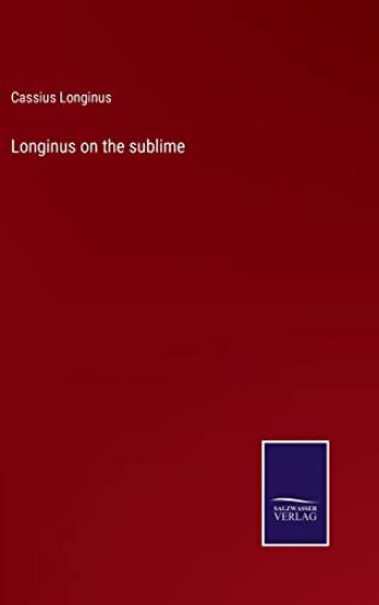 Longinus on the sublime