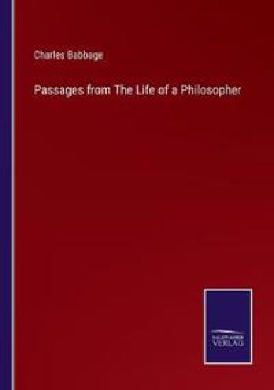 Passages from The Life of a Philosopher