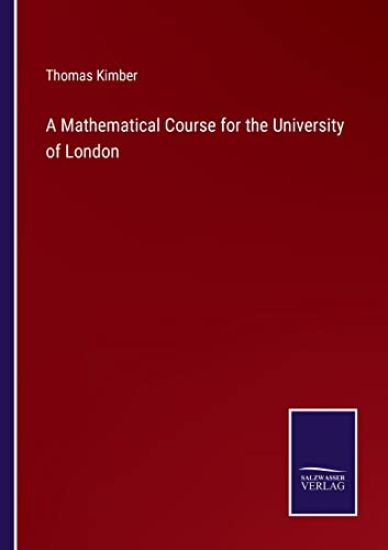 A Mathematical Course for the University of London