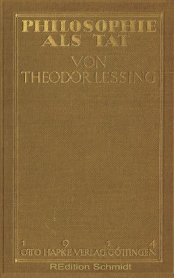 Philosophie als Tat
