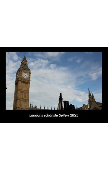 Londons schönste Seiten 2025 Fotokalender DIN A3