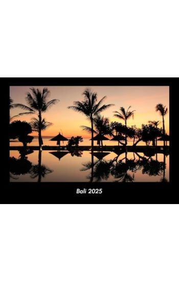 Bali 2025 Fotokalender DIN A3
