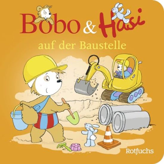 Bobo & Hasi auf der Baustelle