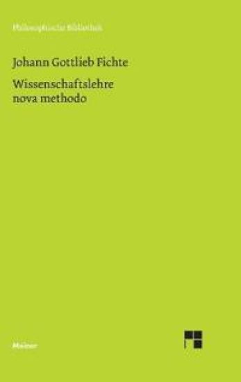 Wissenschaftslehre nova methodo