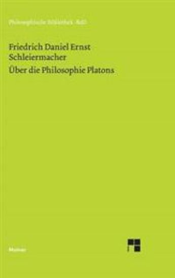 Über die Philosophie Platons