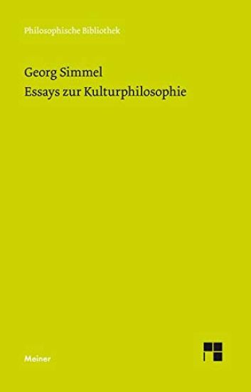 Essays zur Kulturphilosophie