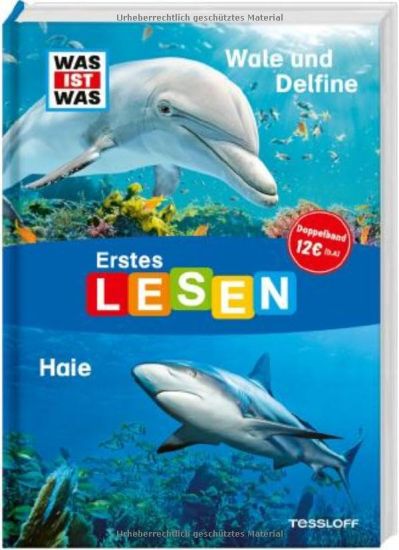 WAS IST WAS Erstes Lesen Doppelband 4. Wale und Delfine/Haie