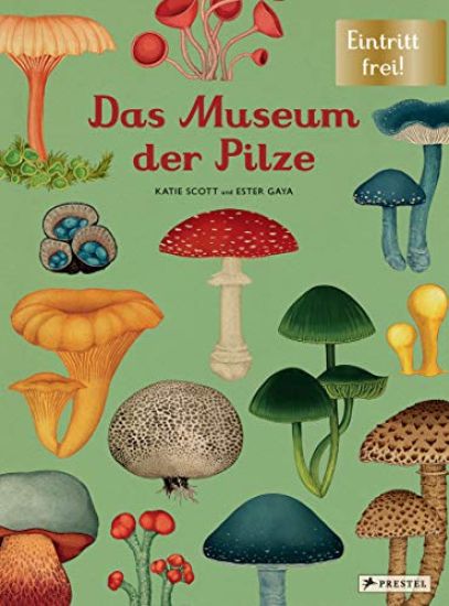 Das Museum der Pilze – Ester Gaya, kirjan kansikuva