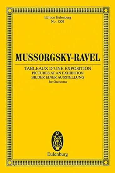 Pictures at an Exhibition: Instrumetnation by Maurice Ravel - Study Score