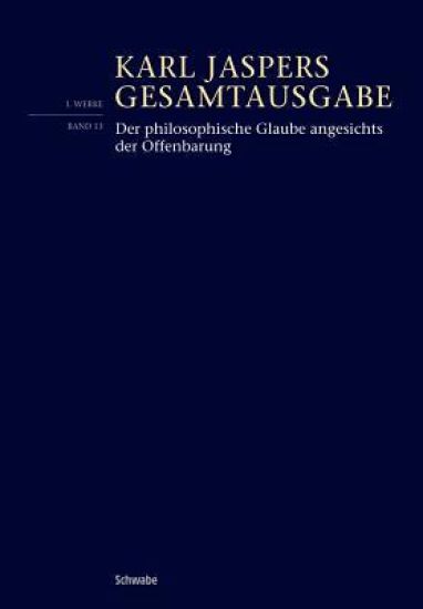 Der Philosophische Glaube Angesichts Der Offenbarung