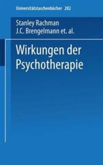 Wirkungen der Psychotherapie