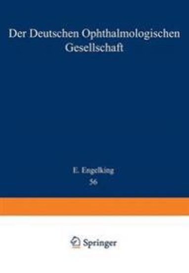 Der Deutschen Ophthalmologischen Gesellschaft
