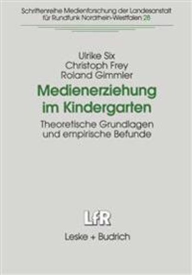 Medienerziehung im Kindergarten