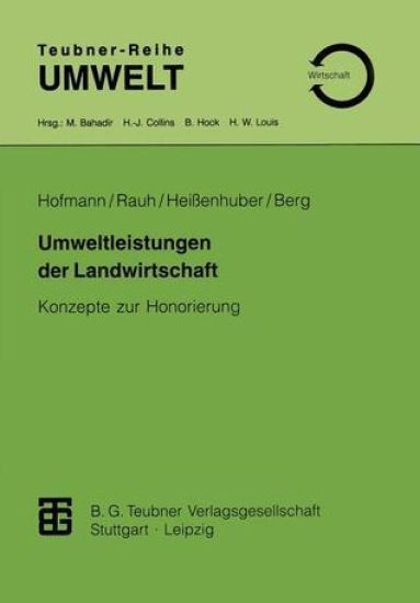 Umweltleistungen der Landwirtschaft